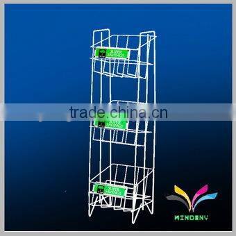 Factory directly customized modern office flooring metal document rack