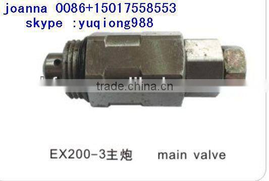 Excavator parts for Hitachi EX200-3 main relief valve
