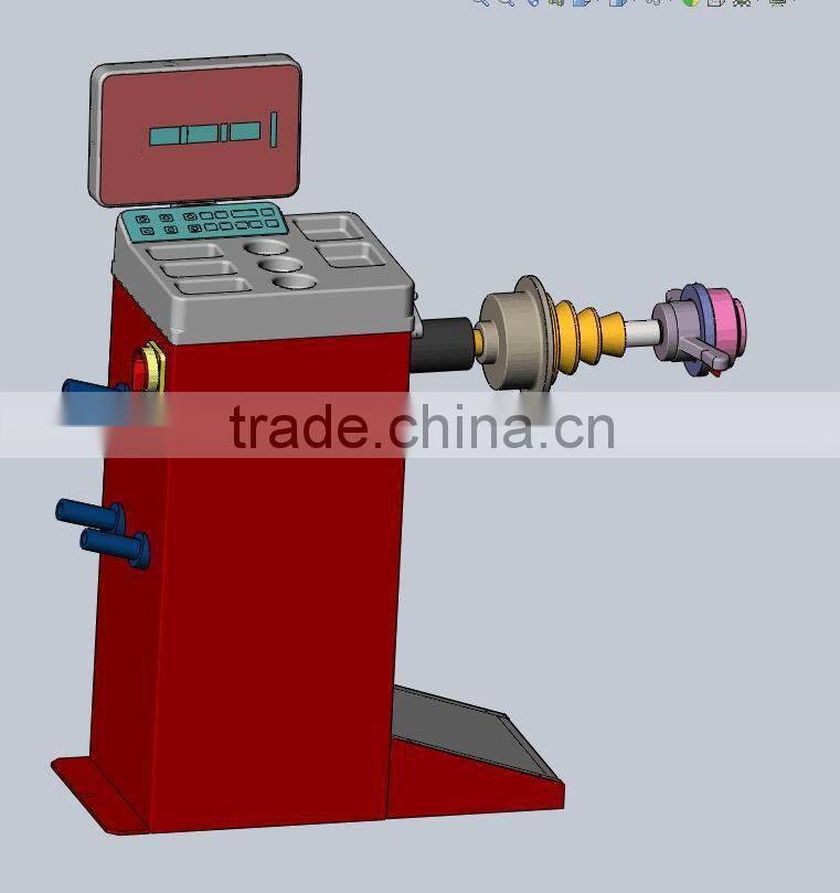 Special wheel balancer for motorcycle