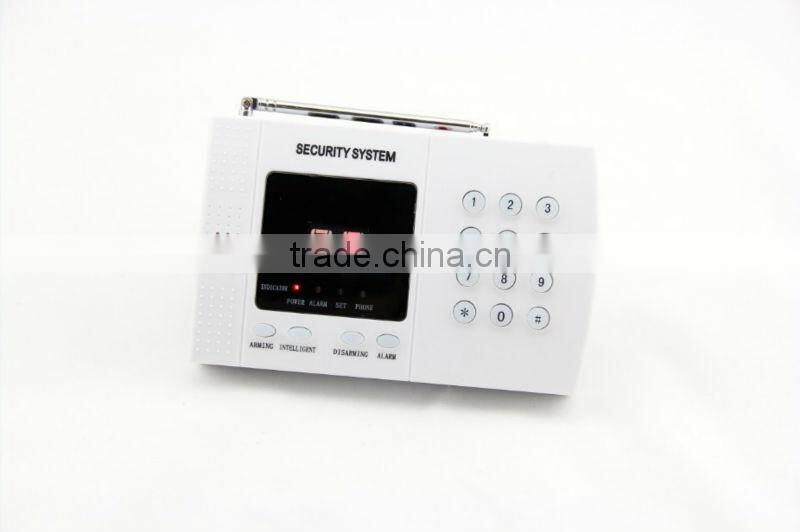 economical PSTN home intruder proof alarm system, program 6 alarm phone mumbers