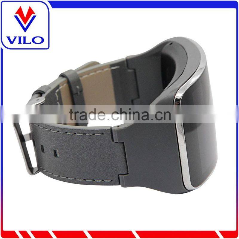 Genuine leather strap for Samsung Gear S leather