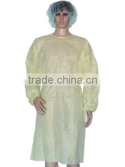 PP SMS Non woven Disposable Surgical Gown with High Quality and Low Price Fabric Roll