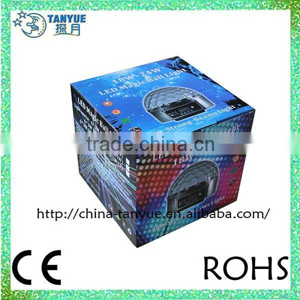 3W 6pcs special effect led lights disco light