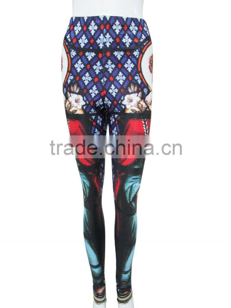 Sexy slimming open toe leggings for women/lady