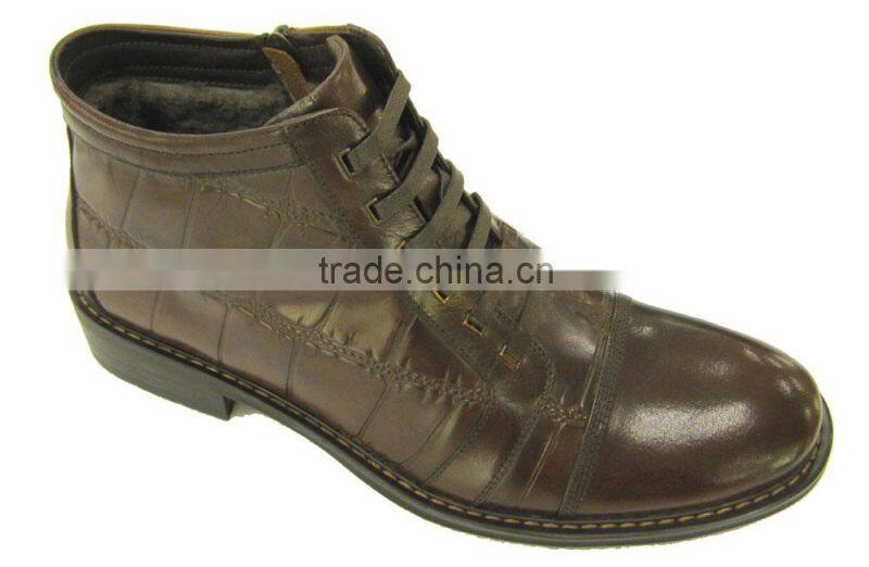 Manliness Genuine Leather Motorcycle Boot