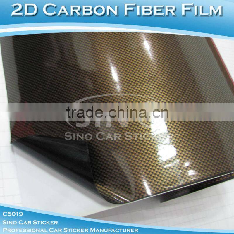 Super Glossy Colors Release Paper 140g Auto Carbon Fiber Car Wrap
