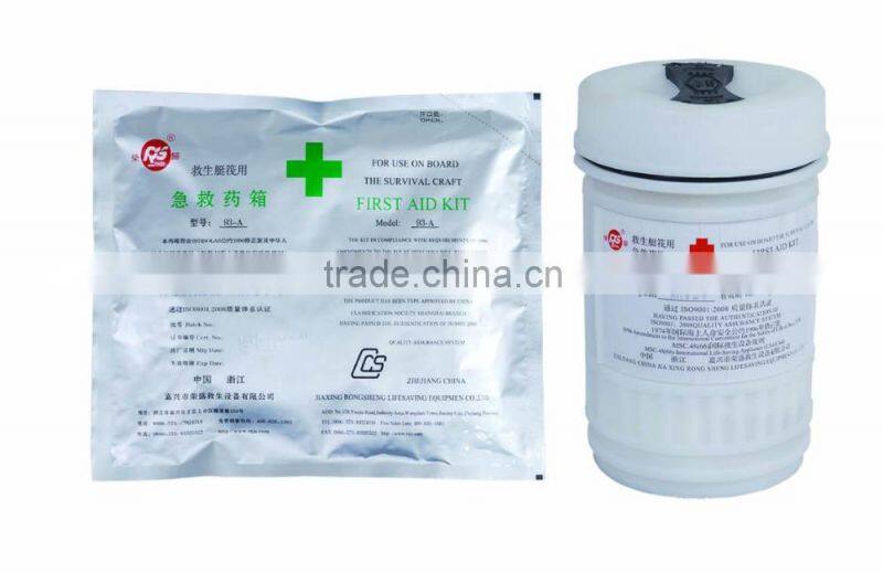 SOLAS standard FAK/ First aid kits for lifeboat/liferaft