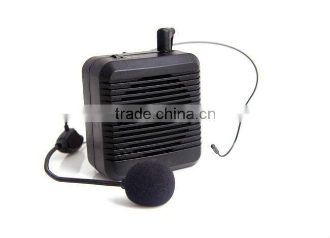 waistband amplifier, microphone,audio amplifier, megaphone N77 Black