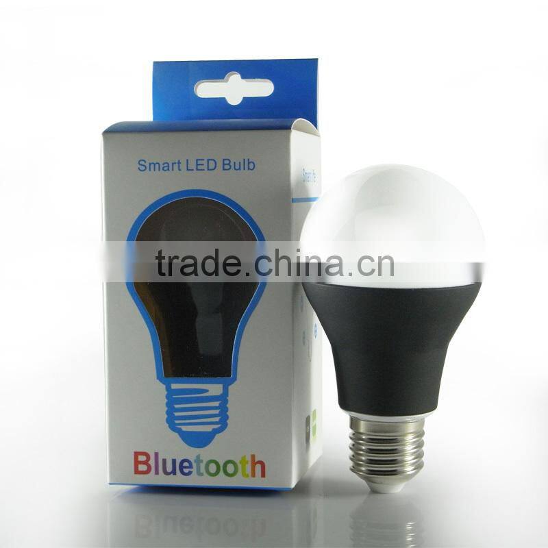 Music Alarm Group Bluetooth App Controlled Multi-Coloured Smart LED Bulb Bayonet B22