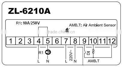 Frankever digital temperature 220V Cold Storage Controller
