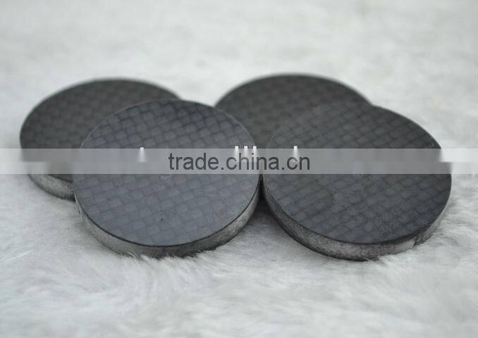 Carbon Fiber Speaker Spike Pad Base Stand Protective Black Gray