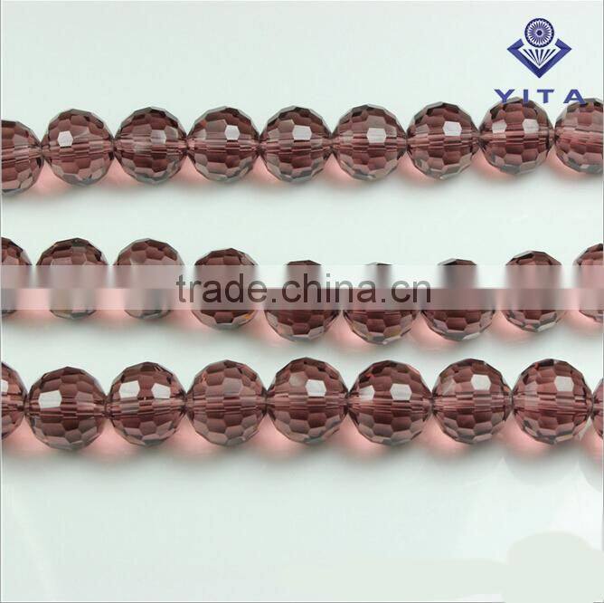 Wholesale Red color 6MM 96 faceted crystal ball beads for DIY Jewelry making