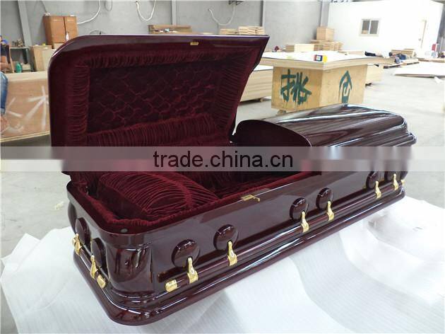 wood coffin casket box