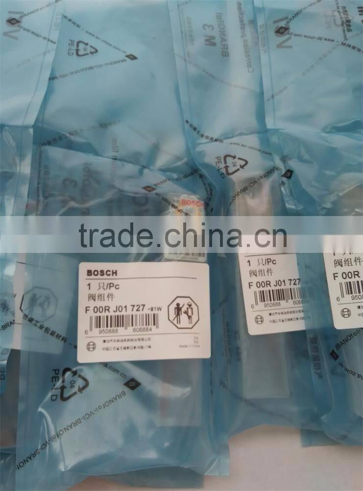 0445120086 Bosch common rail injector parts China high quality cheap control valve F00RJ01727 DLLA145P1655 injector nozzle