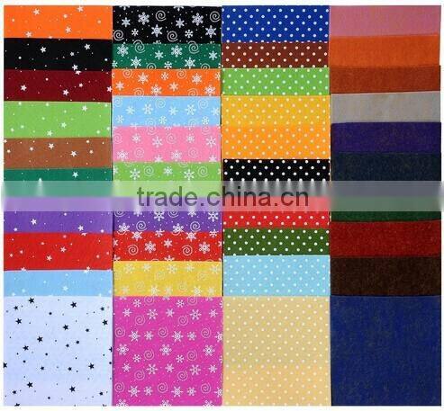 Crafts DIY Polyester Felt Nonwoven Fabric Sheet for Craft Work