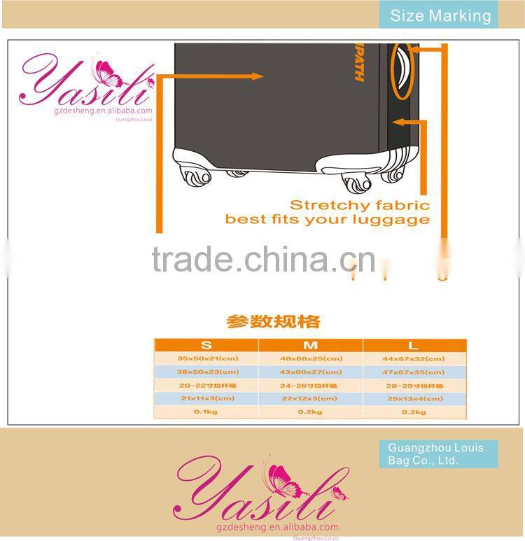 elastic luggage cover