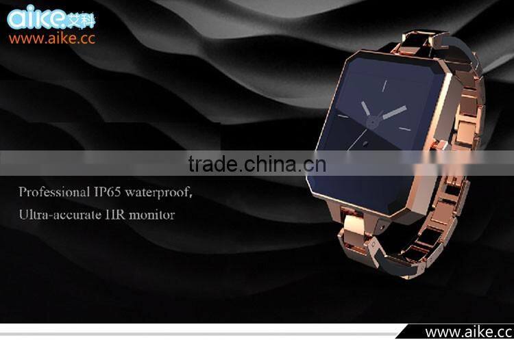 2016 NEW Fashion gemstone watch women watches Smart Watch Bluetooth Smartwatch for xiaomi Apple iphone Smartphone