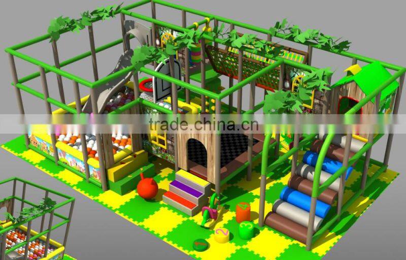 JUNGLE PARK small children daycare center indoor soft playground set