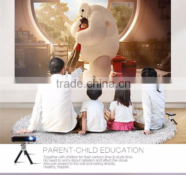Hot Sale DLP WIFI 1080p 100 Lumens Full HD Miracast Airplay smart beam projector