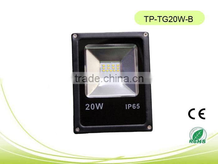 Hot sales CE/RoHS approval, IP66 waterproof outdoor with low price LED SMD Floodlight 20W 0.75W Series