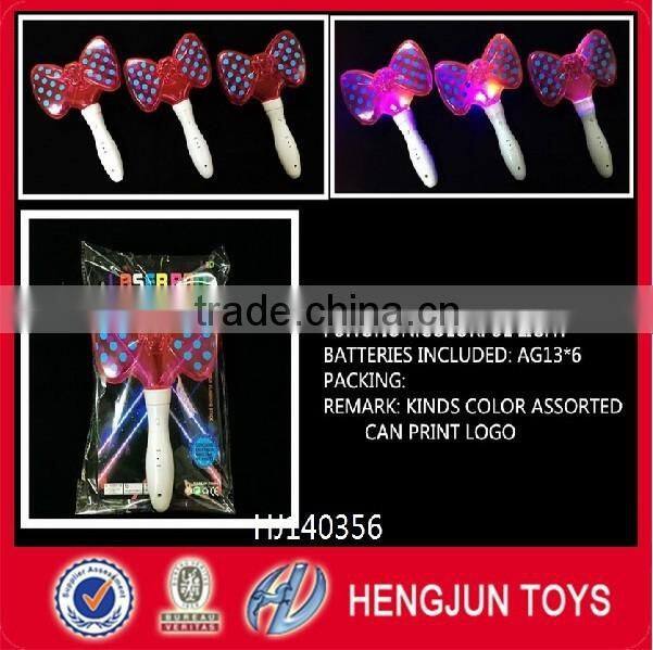 magicial plastic heart flash stick toys for kids