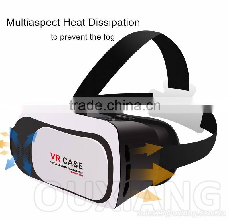2016 New Design 3d Vr Glasses Virtual Reality Headset 3d Vr Box For Sale