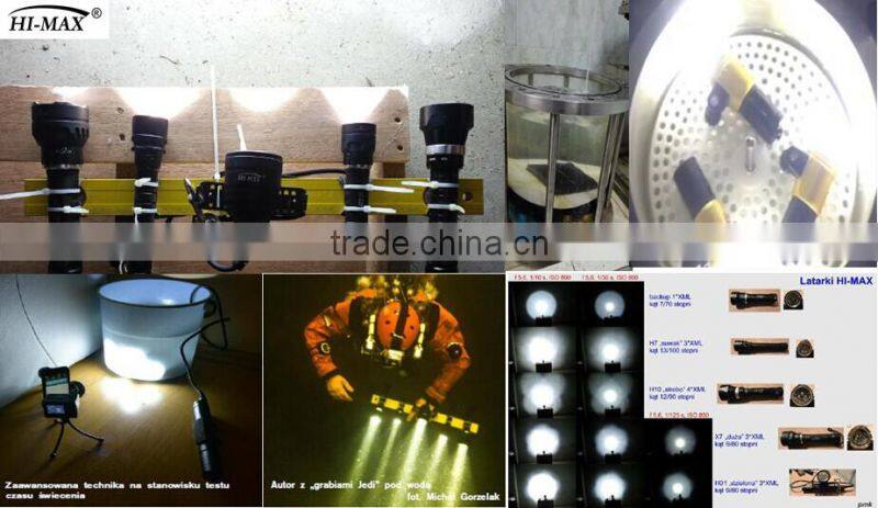 Best selling wide angle 110 UVscuba strong light torch diving