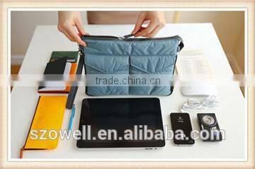 Portable multifunctional bag laptop sleeve lady handbag