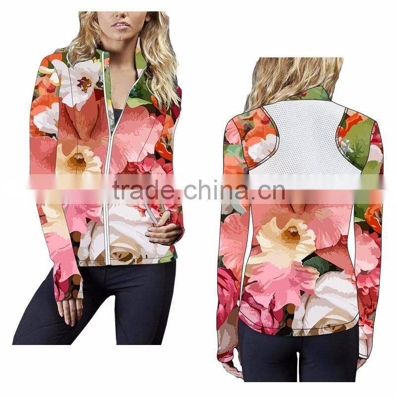 (Trade Assurance)Comfortable Soft women nylon polyester spandex zipper jackets