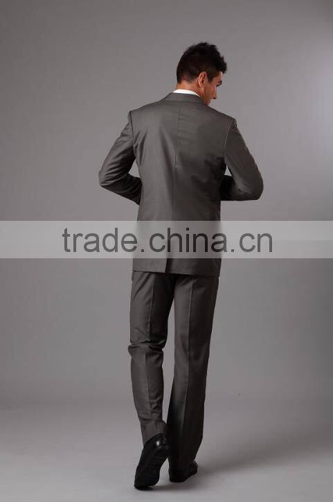 The Commercial Wool and Cashmere Grey Suit