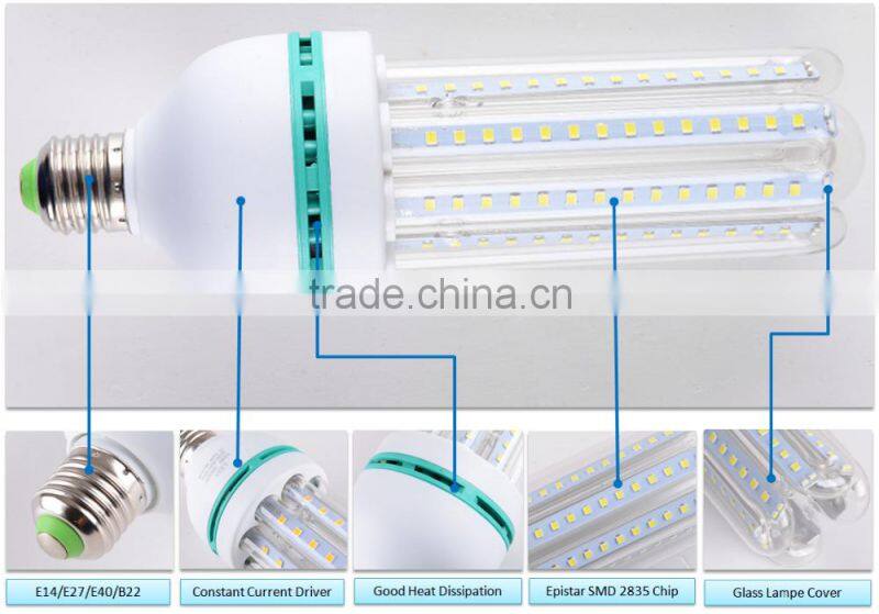 3 years warranty 16w corn 360 degree led bulb