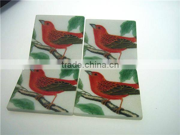 High Quality Customized Image Marble Coaster
