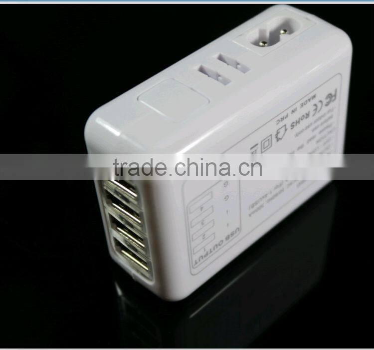 china manufacturer 4 usb port charger