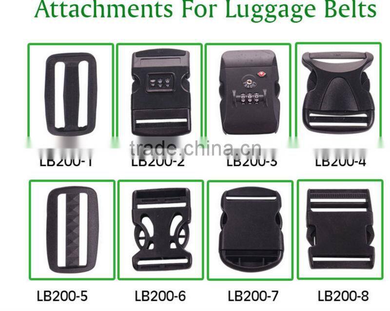 Custom made luggage strap 3 digital combination lock strap