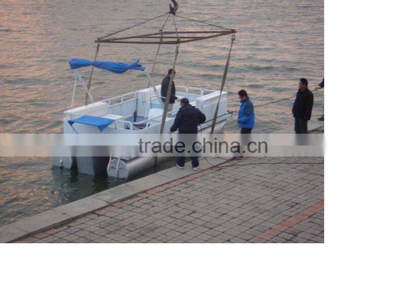 19ft Catamaran Aluminum hull boat