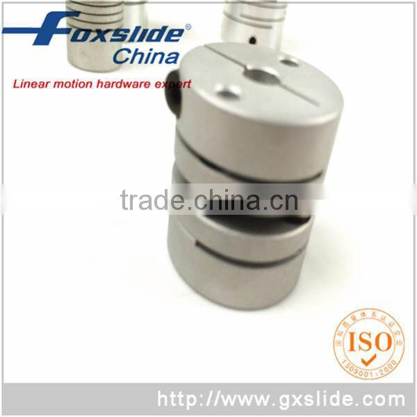 6.35mm to 6.35mm Double Diaphragm Shaft Coupling Disc Couplings Flexible Coupler 26mm OD 35mm Length