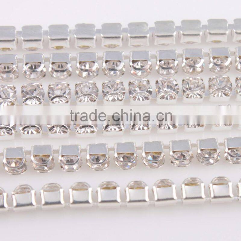 High Quality Silver Crystal Rhinestone