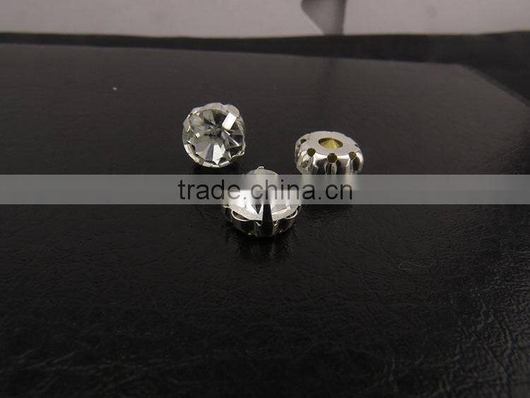 Wholesale Sew-on Diamond Shape Flat Back Rhinestones for Jeans