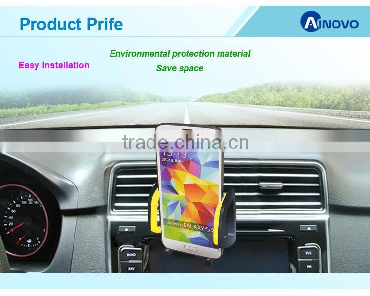 ABS plastic universal air vent car mount holder for iphone 3g