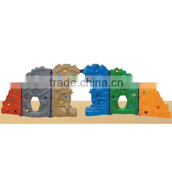 plastic kids rock climbing wall