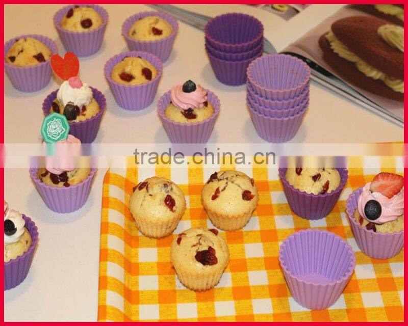 New Colorful Baking Tools Silicone Cup Mold