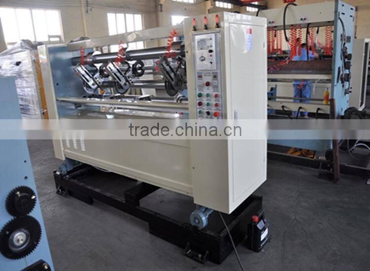 skype:cartonboxmachine t Full automatic thin blade slitter scorer machine/corrugated cardboard making equipmen