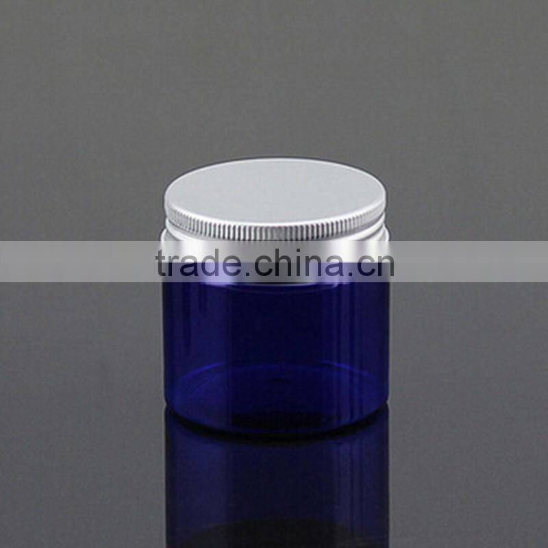 custom plastic Screw Aluminum Cap Bottles plastic bottles