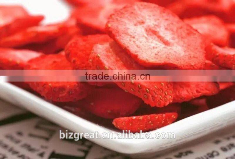 FD frozen dried strawberry sliced for sale