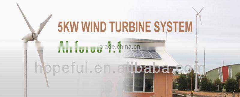 Green power Renewable clean energy hybrid solar wind power generation system 5KW 48v for selling
