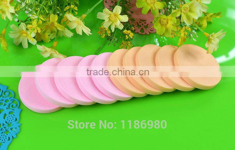 Round Makeup Sponge Puff Soft Cleaning Smooth Face Make Up Foundation Blender