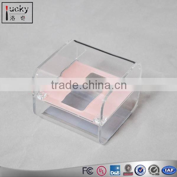 Clear Acrylic Cube Display Case Jewelry diaplay case