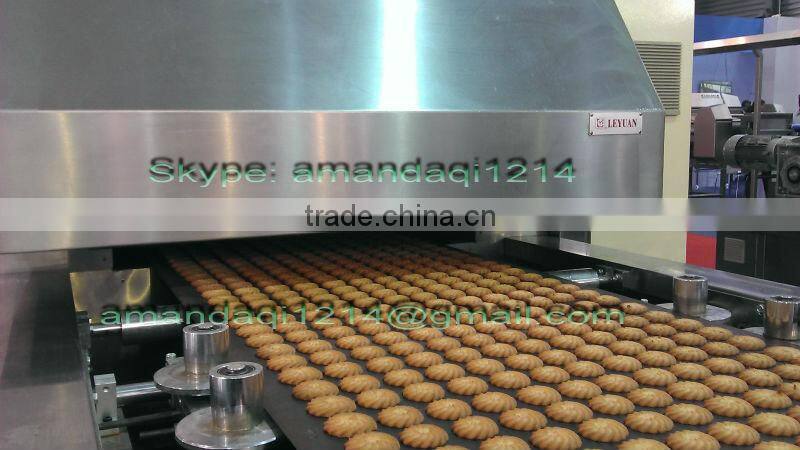 cookies baking tunnel oven