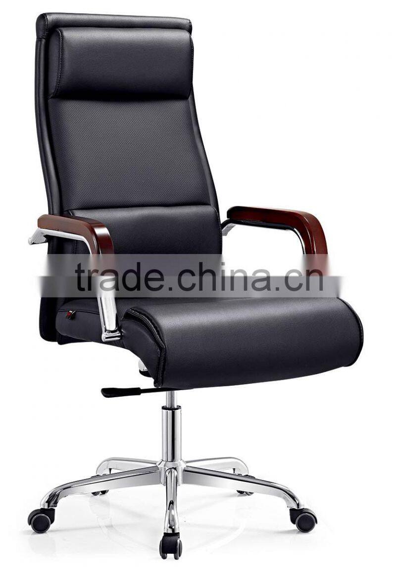 massage leather executive office chair manufacturer with folding back