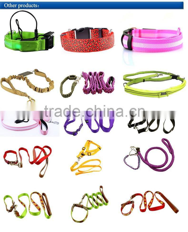 customized design dog leash with snap hook